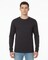 BELLA + CANVA Heather CVC Long Sleeve Crewneck T-Shirt for Layering Style & Custom Print Essential Tee